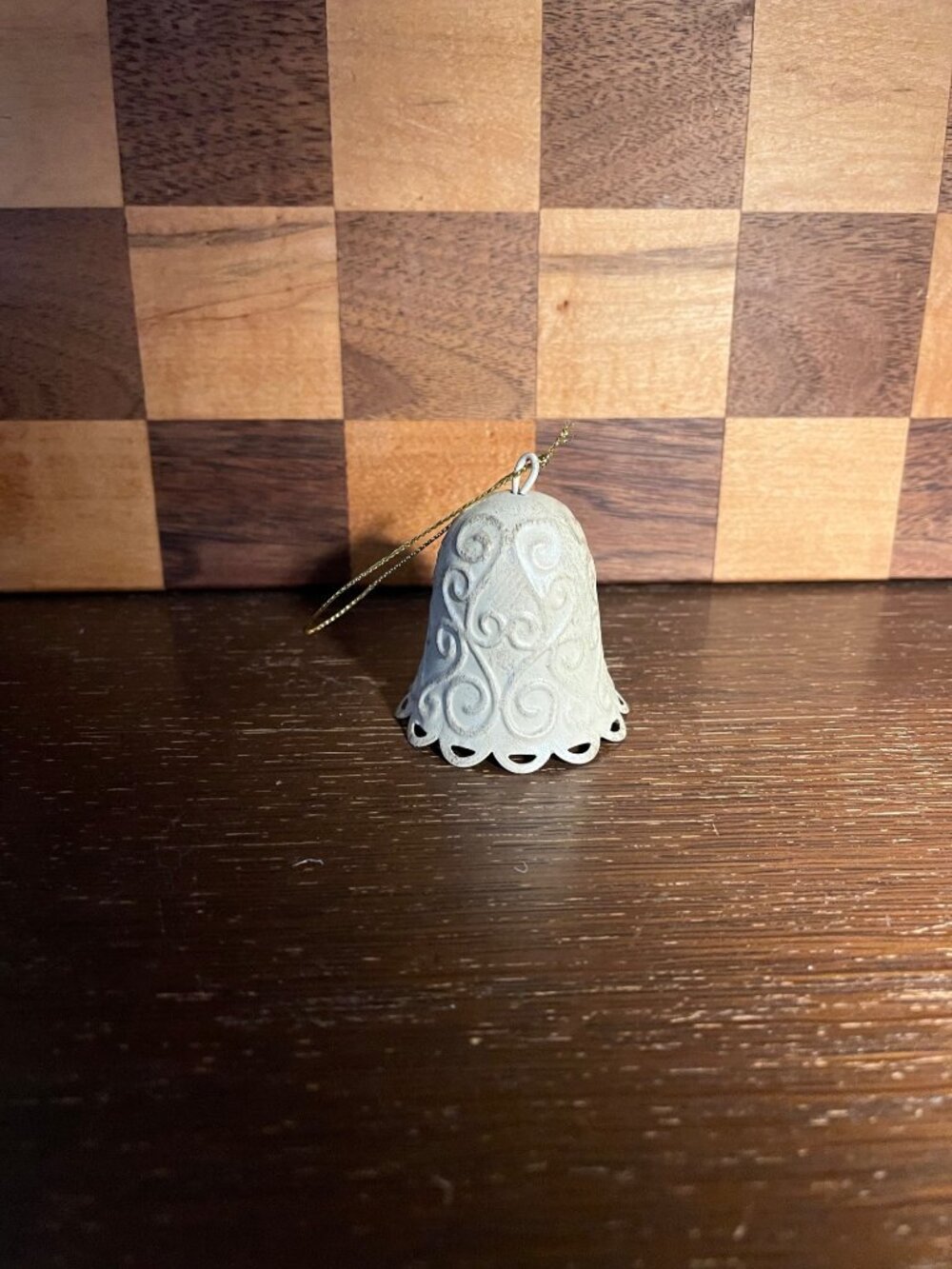 Tin Lacy Decorative Bell A121